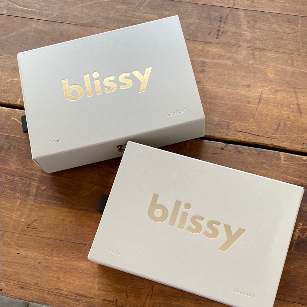 Blissy Silver Pillowcase Set